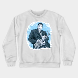 Cannonball Adderley - An illustration by Paul Cemmick Crewneck Sweatshirt